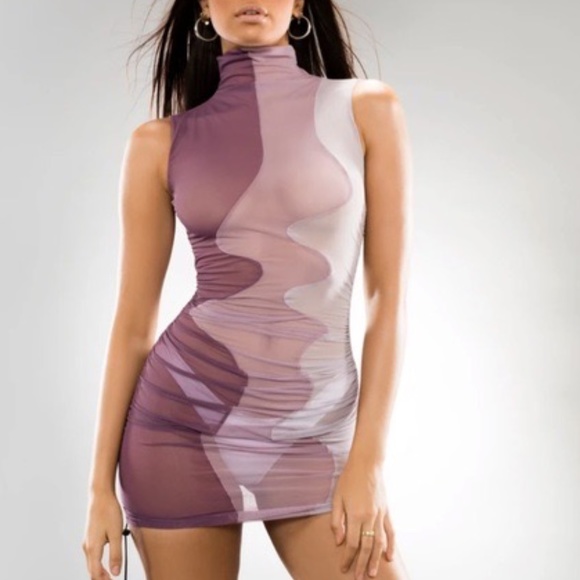 Lips and Honey Mesh Dress - Picture 1 of 1